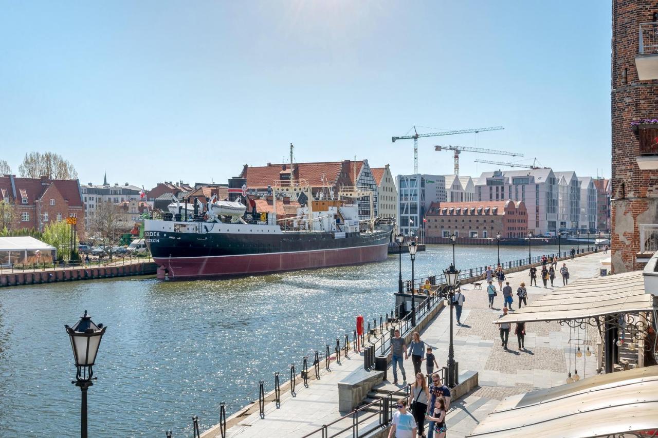 Symfonia Amazing River View Apartment By Downtown Apartments Gdansk Ngoại thất bức ảnh