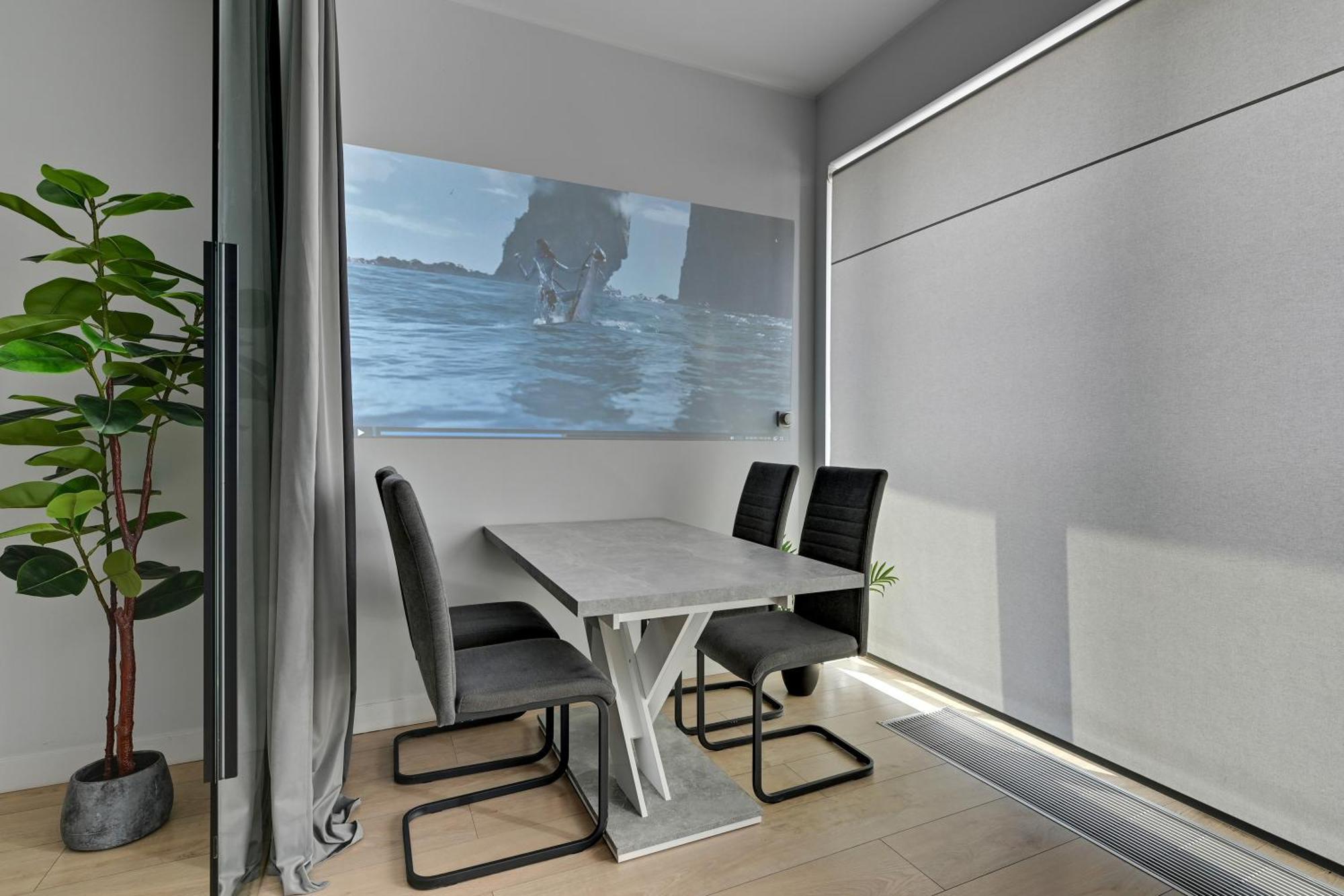 Symfonia Amazing River View Apartment By Downtown Apartments Gdansk Ngoại thất bức ảnh